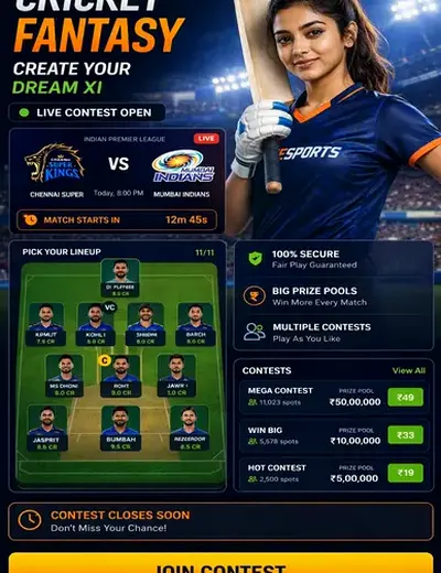 Hero11 (hero11 app) fantasy cricket & matchday visual 3